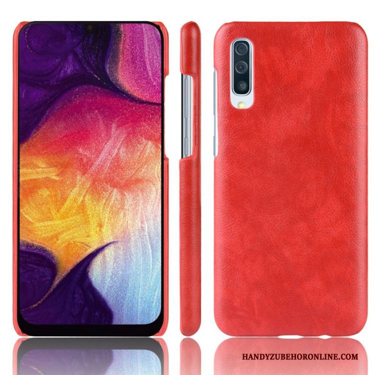 Hülle Samsung Galaxy A70s Taschen Anti-sturz Blau, Case Samsung Galaxy A70s Leder Handyhüllen Persönlichkeit