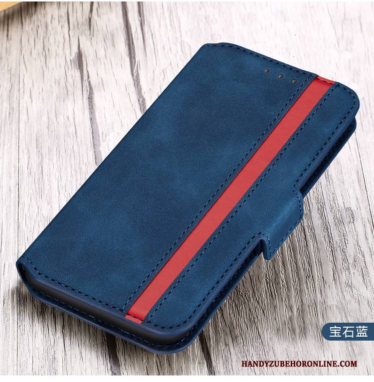 Hülle Samsung Galaxy A70s Taschen High-end Handyhüllen, Case Samsung Galaxy A70s Lederhülle Schwarz Business