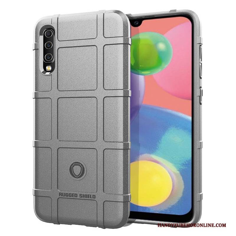 Hülle Samsung Galaxy A70s Weiche Anti-sturz Handyhüllen, Case Samsung Galaxy A70s Silikon Grün