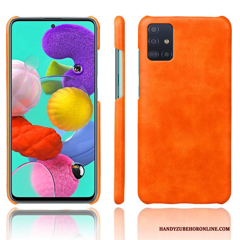 Hülle Samsung Galaxy A71 Kreativ Anti-sturz Persönlichkeit, Case Samsung Galaxy A71 Schutz Trend Netto Rot