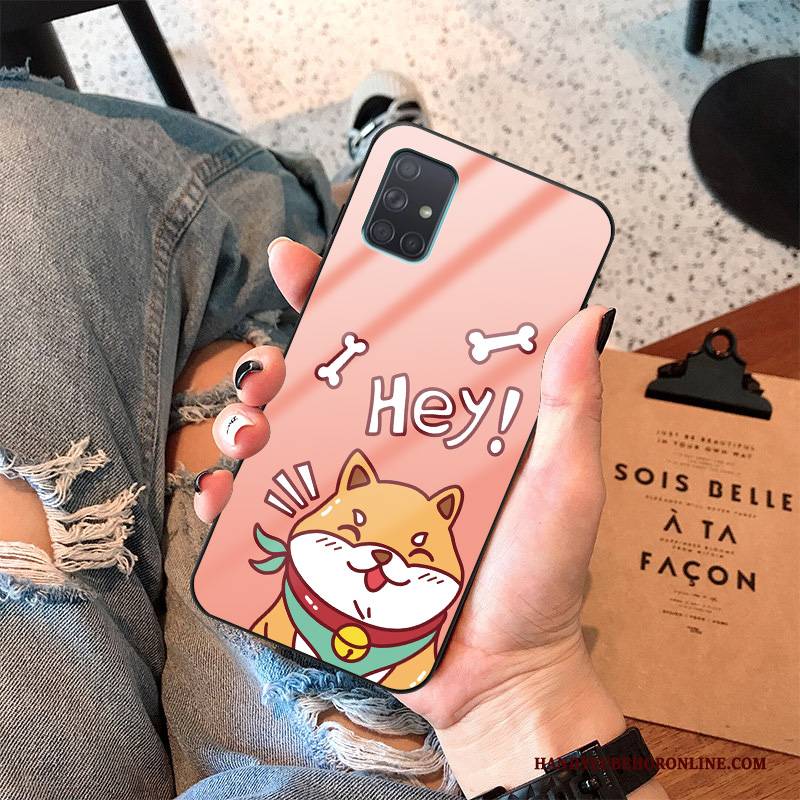 Hülle Samsung Galaxy A71 Kreativ Spiegel Persönlichkeit, Case Samsung Galaxy A71 Weiche Handyhüllen Mini