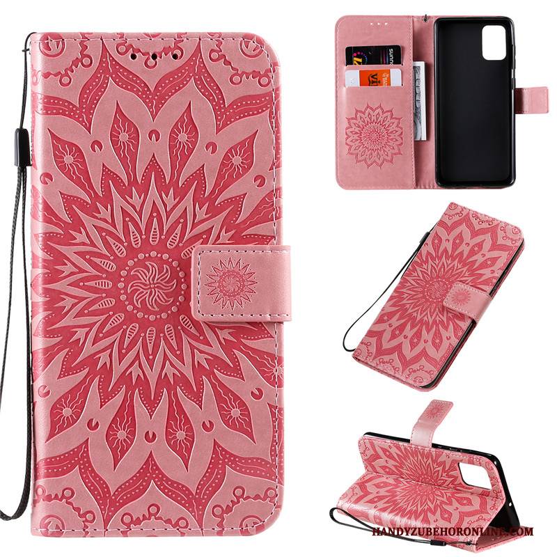 Hülle Samsung Galaxy A71 Schutz Anti-sturz Handyhüllen, Case Samsung Galaxy A71 Taschen Rosa