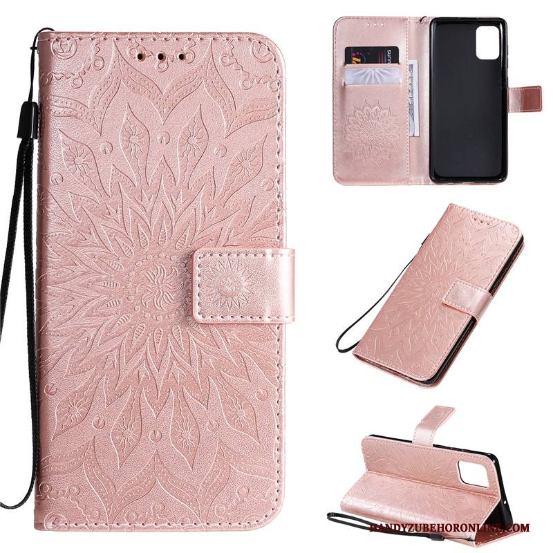 Hülle Samsung Galaxy A71 Schutz Anti-sturz Handyhüllen, Case Samsung Galaxy A71 Taschen Rosa