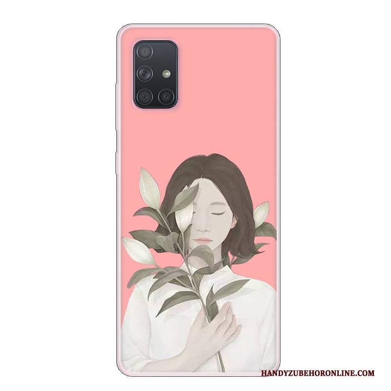 Hülle Samsung Galaxy A71 Schutz Frisch Handyhüllen, Case Samsung Galaxy A71 Lila Mini