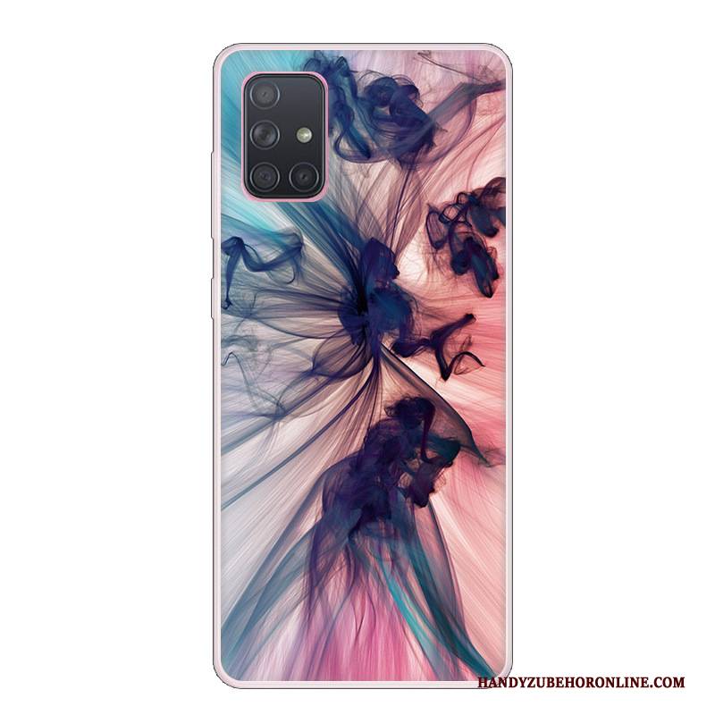 Hülle Samsung Galaxy A71 Schutz Frisch Handyhüllen, Case Samsung Galaxy A71 Lila Mini