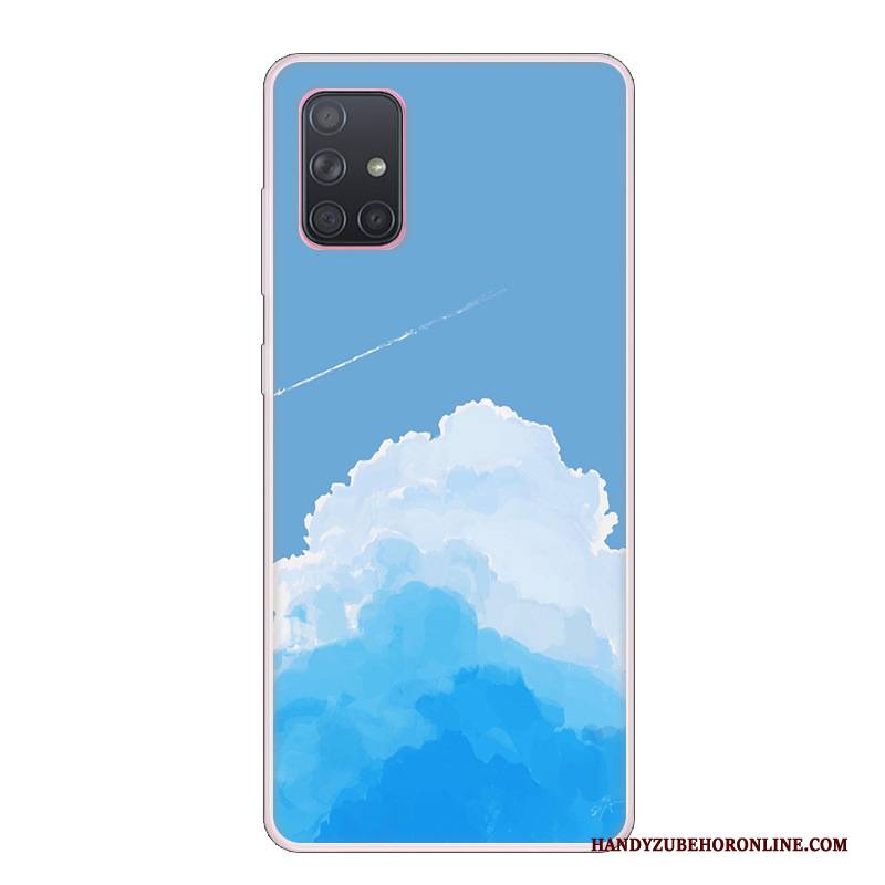 Hülle Samsung Galaxy A71 Schutz Frisch Handyhüllen, Case Samsung Galaxy A71 Lila Mini