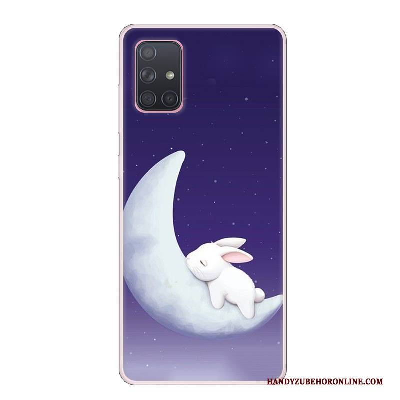 Hülle Samsung Galaxy A71 Schutz Frisch Handyhüllen, Case Samsung Galaxy A71 Lila Mini