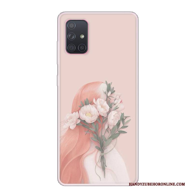 Hülle Samsung Galaxy A71 Schutz Frisch Handyhüllen, Case Samsung Galaxy A71 Lila Mini