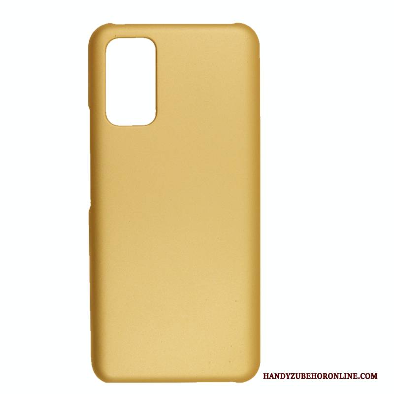 Hülle Samsung Galaxy A71 Schutz Gold Handyhüllen, Case Samsung Galaxy A71 Schwer Nubuck