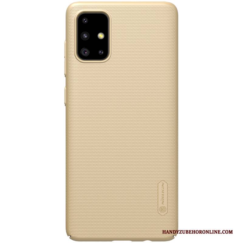 Hülle Samsung Galaxy A71 Schutz Gold Leicht, Case Samsung Galaxy A71 Handyhüllen Nubuck