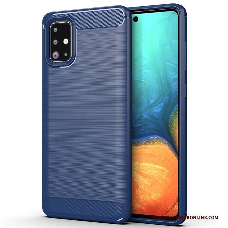 Hülle Samsung Galaxy A71 Schutz Grau Dünne, Case Samsung Galaxy A71 Handyhüllen Anti-sturz