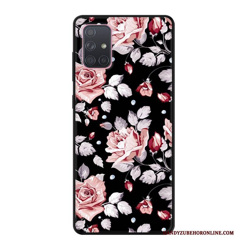 Hülle Samsung Galaxy A71 Schutz Grau Handyhüllen, Case Samsung Galaxy A71 Kreativ