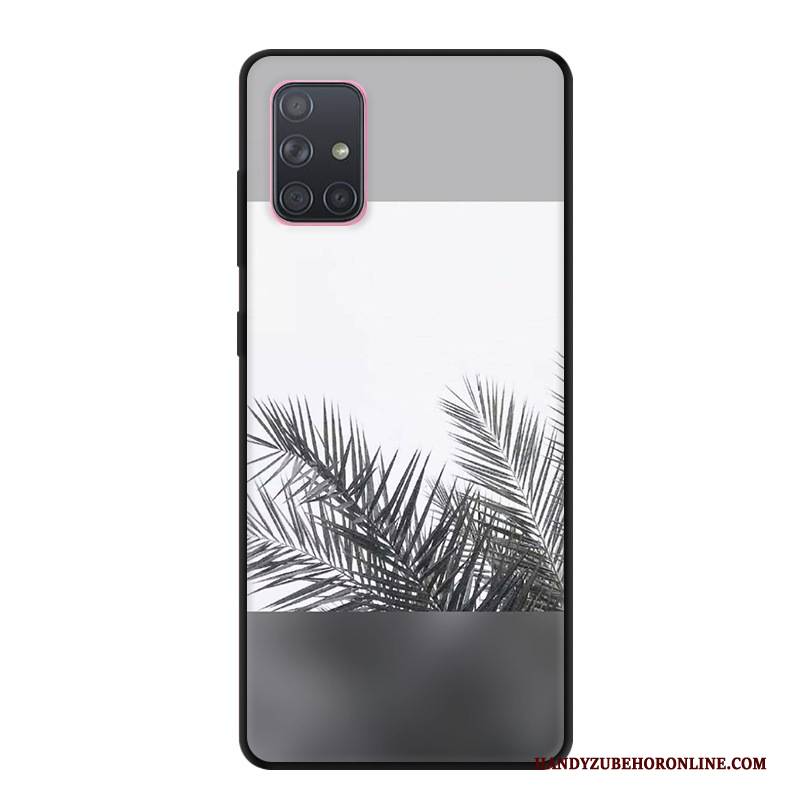 Hülle Samsung Galaxy A71 Schutz Grau Handyhüllen, Case Samsung Galaxy A71 Kreativ