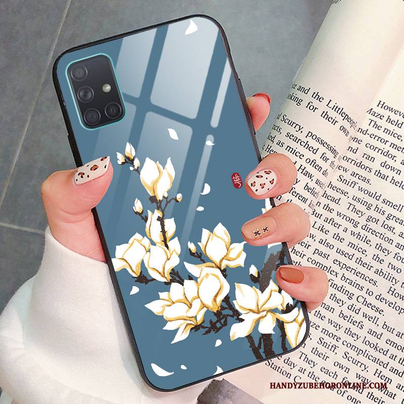 Hülle Samsung Galaxy A71 Schutz Kunst Anti-sturz, Case Samsung Galaxy A71 Taschen Handyhüllen Glas