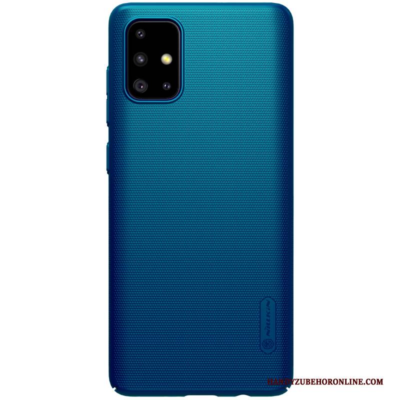 Hülle Samsung Galaxy A71 Taschen Anti-sturz Schwer, Case Samsung Galaxy A71 Halterung Handyhüllen Nubuck