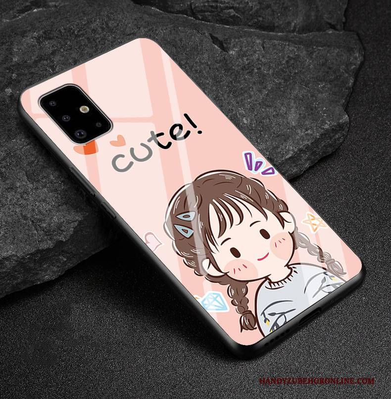 Hülle Samsung Galaxy A71 Weiche Angepasst Grün, Case Samsung Galaxy A71 Karikatur Persönlichkeit Handyhüllen