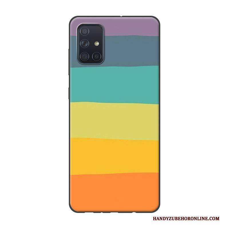 Hülle Samsung Galaxy A71 Weiche Landschaft Handyhüllen, Case Samsung Galaxy A71 Farbe