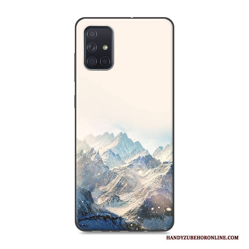 Hülle Samsung Galaxy A71 Weiche Landschaft Handyhüllen, Case Samsung Galaxy A71 Farbe