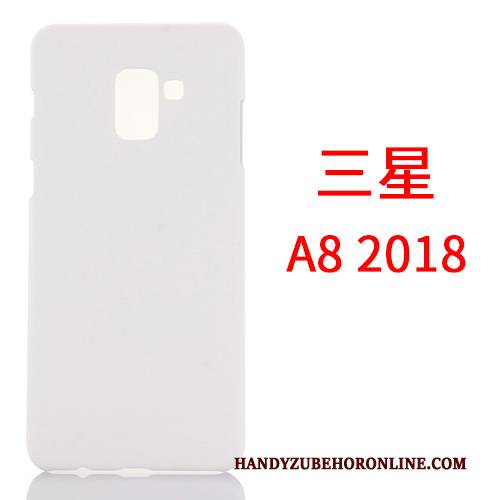 Hülle Samsung Galaxy A8 2018 Handyhüllen Nubuck, Case Samsung Galaxy A8 2018 Schlank Business