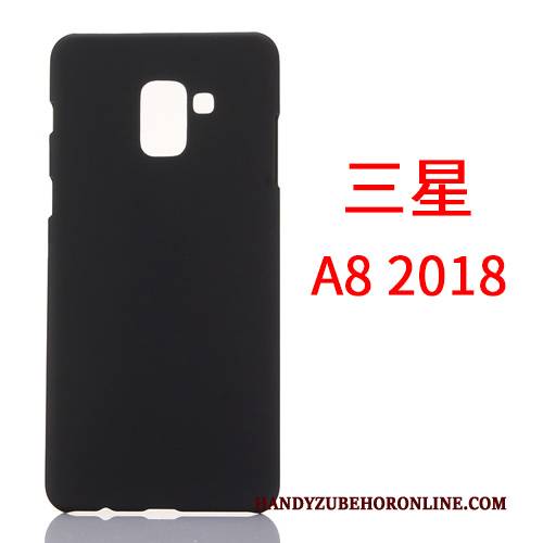 Hülle Samsung Galaxy A8 2018 Handyhüllen Nubuck, Case Samsung Galaxy A8 2018 Schlank Business