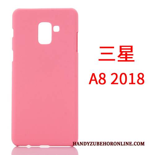 Hülle Samsung Galaxy A8 2018 Handyhüllen Nubuck, Case Samsung Galaxy A8 2018 Schlank Business