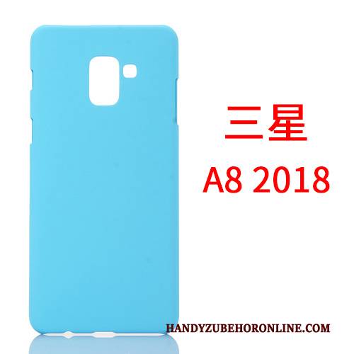 Hülle Samsung Galaxy A8 2018 Handyhüllen Nubuck, Case Samsung Galaxy A8 2018 Schlank Business