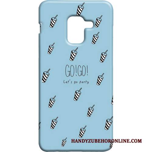 Hülle Samsung Galaxy A8 2018 Schutz Handyhüllen Frisch, Case Samsung Galaxy A8 2018 Wind Rosa