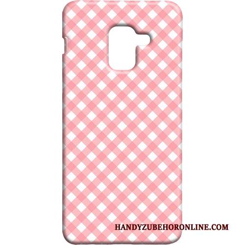 Hülle Samsung Galaxy A8 2018 Schutz Handyhüllen Frisch, Case Samsung Galaxy A8 2018 Wind Rosa