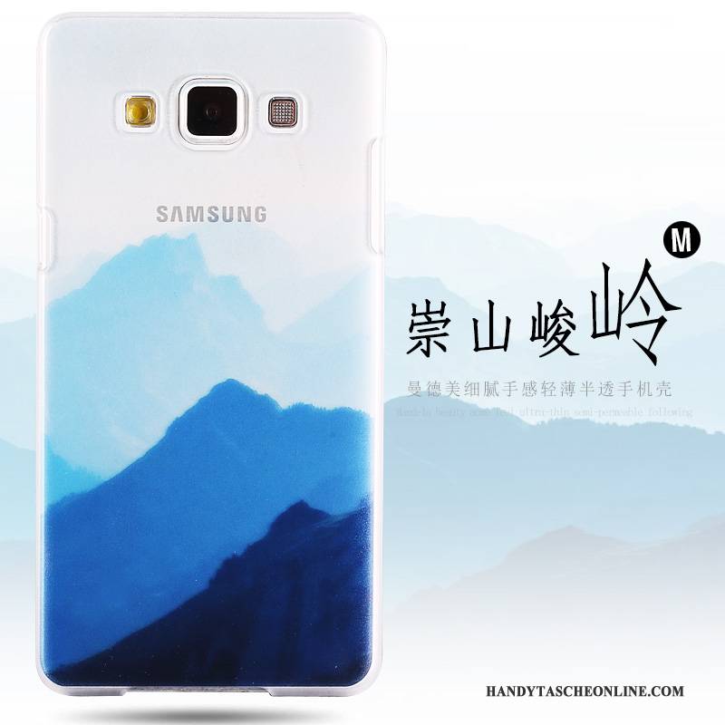 Hülle Samsung Galaxy A8 Gemalt Handyhüllen Schwer, Case Samsung Galaxy A8 Schutz Grün Anti-sturz