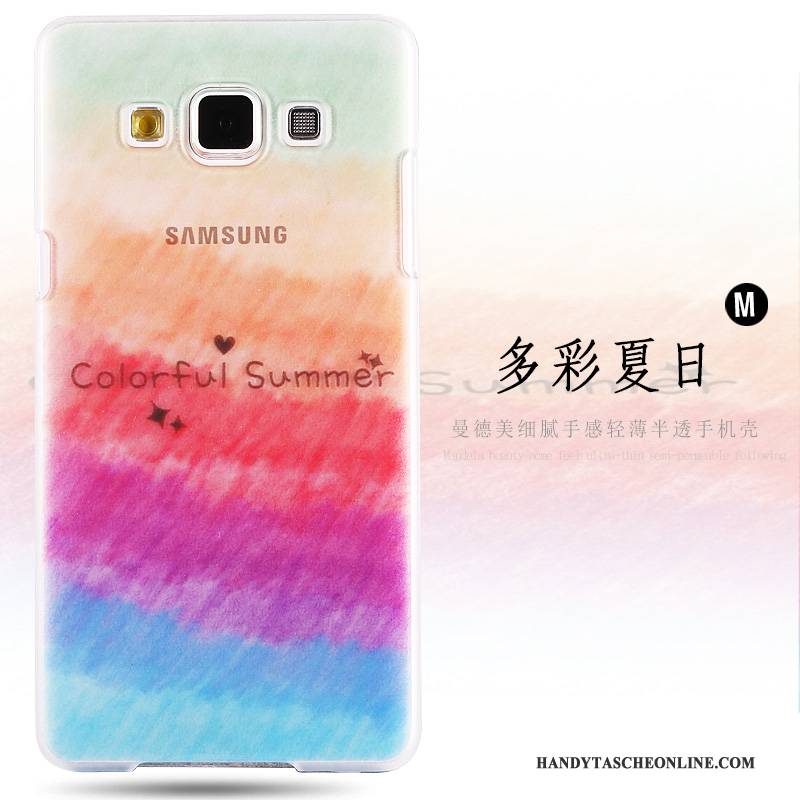 Hülle Samsung Galaxy A8 Gemalt Handyhüllen Schwer, Case Samsung Galaxy A8 Schutz Grün Anti-sturz