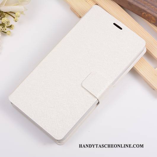 Hülle Samsung Galaxy A8 Lederhülle Hellblau Handyhüllen, Case Samsung Galaxy A8 Folio