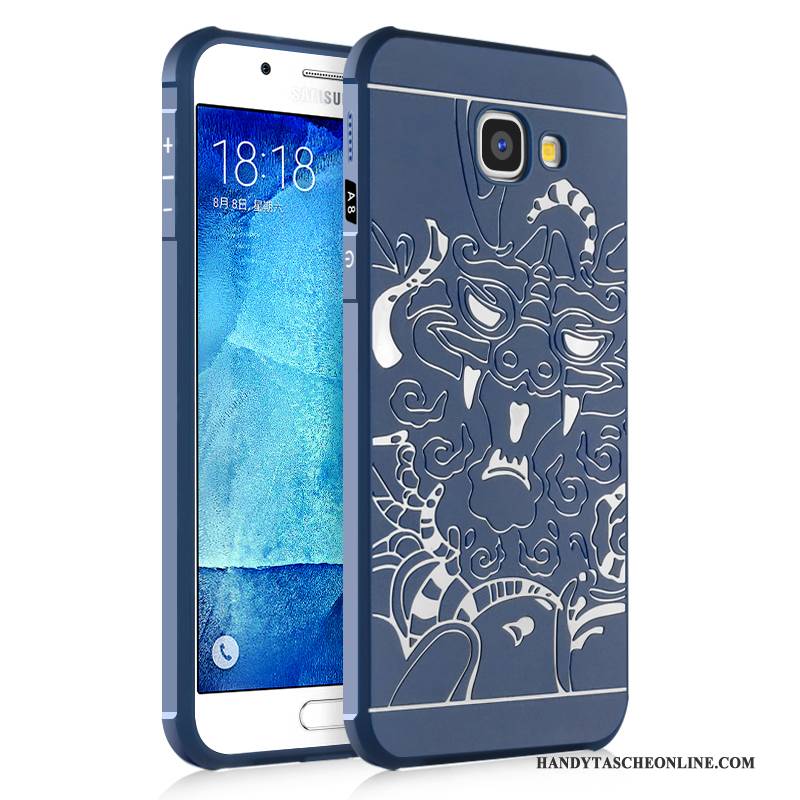 Hülle Samsung Galaxy A8 Schutz Anti-sturz Lichtfarbe, Case Samsung Galaxy A8 Weiche Grau Handyhüllen