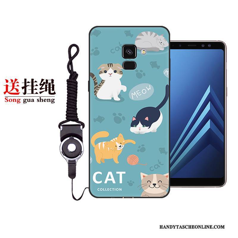 Hülle Samsung Galaxy A8+ Schutz Lila Anti-sturz, Case Samsung Galaxy A8+ Weiche