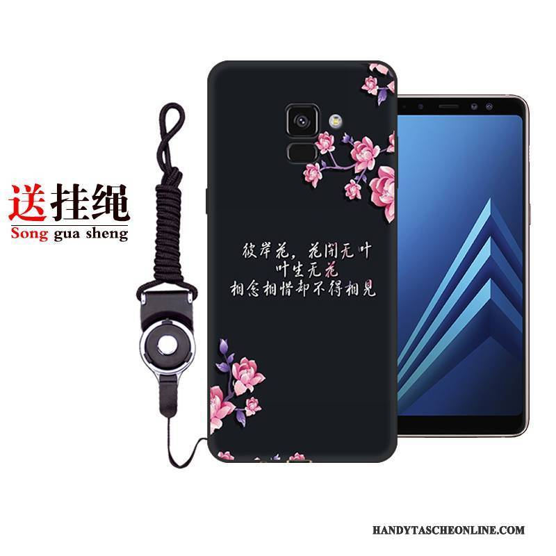 Hülle Samsung Galaxy A8+ Schutz Lila Anti-sturz, Case Samsung Galaxy A8+ Weiche