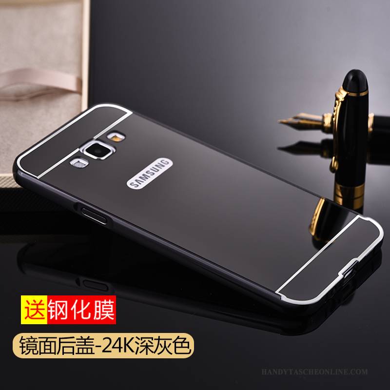 Hülle Samsung Galaxy A8 Schutz Silber Hintere Abdeckung, Case Samsung Galaxy A8 Taschen Handyhüllen Trend