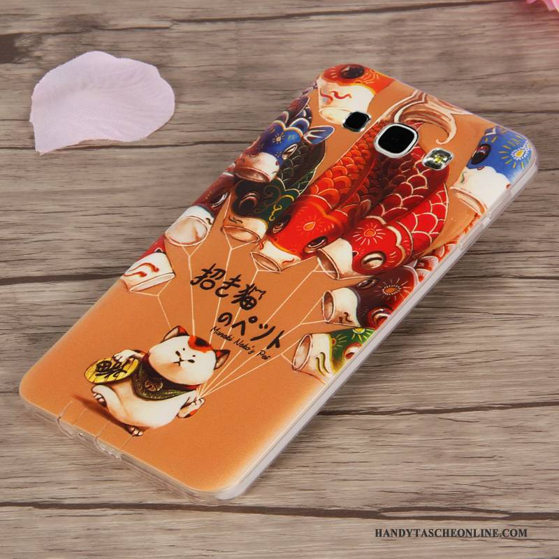 Hülle Samsung Galaxy A8 Schutz Trend Anti-sturz, Case Samsung Galaxy A8 Weiche Handyhüllen