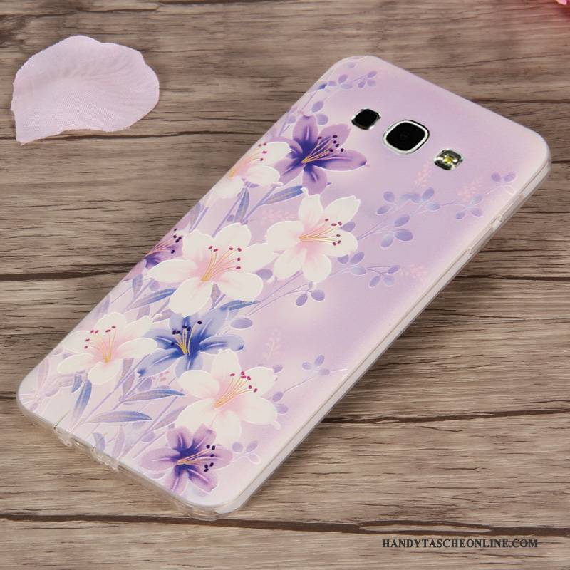 Hülle Samsung Galaxy A8 Schutz Trend Anti-sturz, Case Samsung Galaxy A8 Weiche Handyhüllen