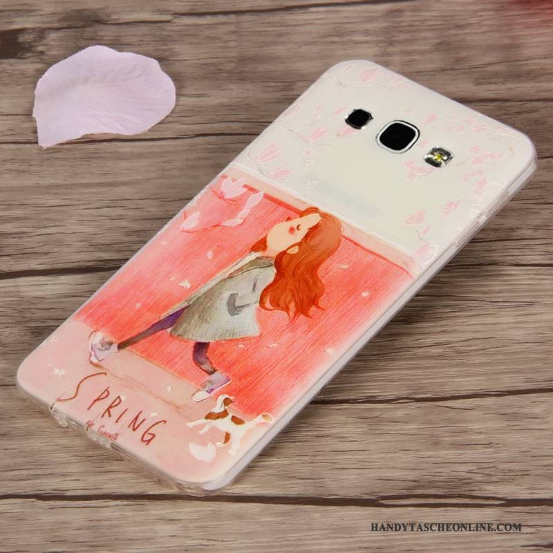 Hülle Samsung Galaxy A8 Schutz Trend Anti-sturz, Case Samsung Galaxy A8 Weiche Handyhüllen