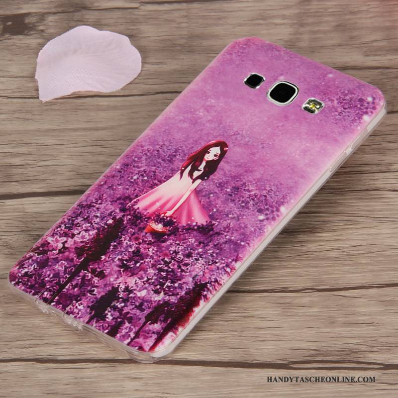 Hülle Samsung Galaxy A8 Schutz Trend Anti-sturz, Case Samsung Galaxy A8 Weiche Handyhüllen