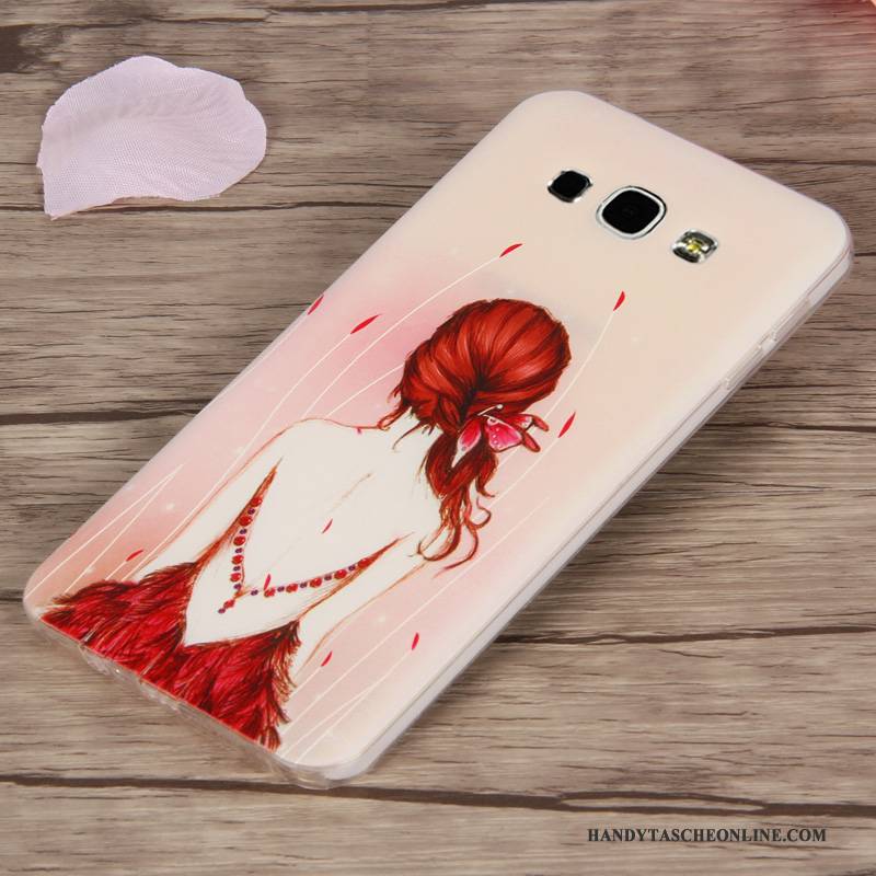 Hülle Samsung Galaxy A8 Schutz Trend Anti-sturz, Case Samsung Galaxy A8 Weiche Handyhüllen