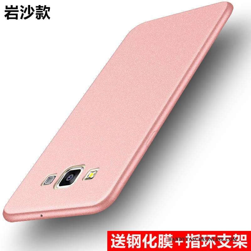 Hülle Samsung Galaxy A8 Schutz Trend Rot, Case Samsung Galaxy A8 Taschen Nubuck Anti-sturz