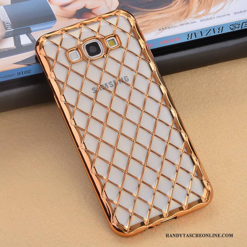 Hülle Samsung Galaxy A8 Strass Handyhüllen Hängende Verzierungen, Case Samsung Galaxy A8 Halterung Gold Anti-sturz