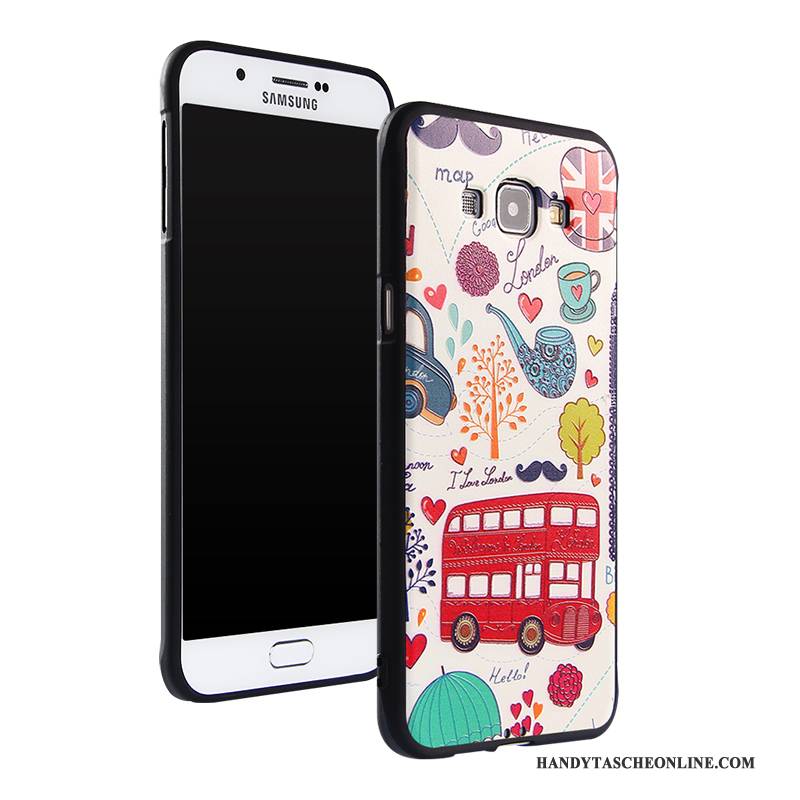 Hülle Samsung Galaxy A8 Weiche Anti-sturz Hängende Verzierungen, Case Samsung Galaxy A8 Karikatur Trend Handyhüllen