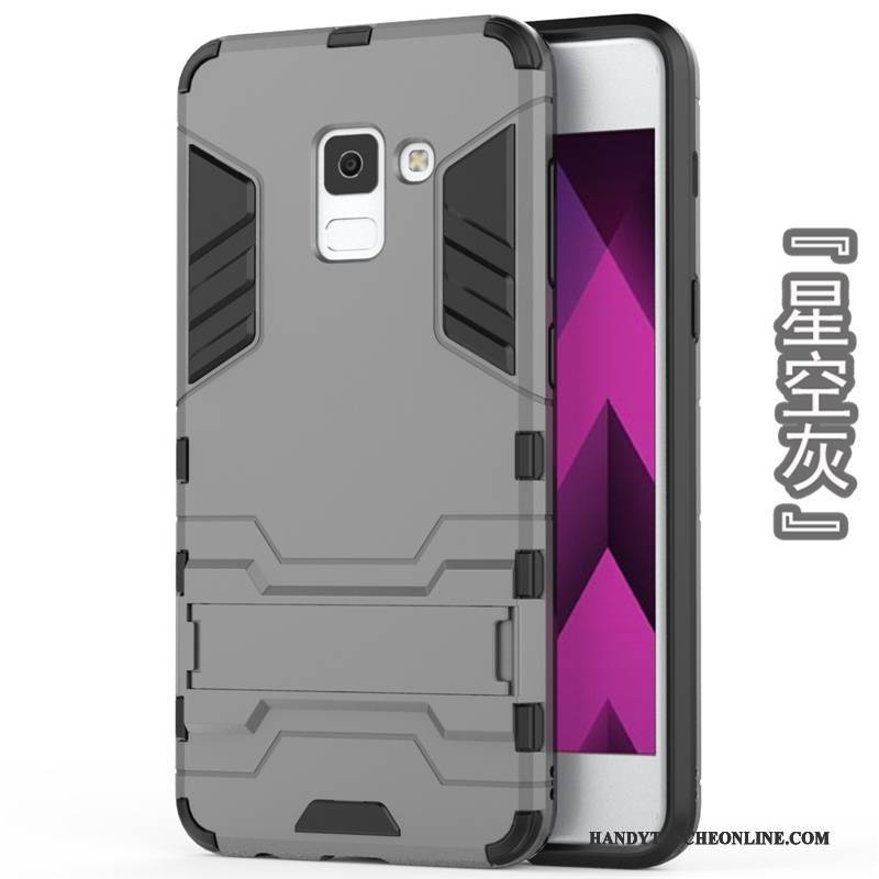 Hülle Samsung Galaxy A8+ Weiche Schwer Anti-sturz, Case Samsung Galaxy A8+ Taschen Handyhüllen Trend