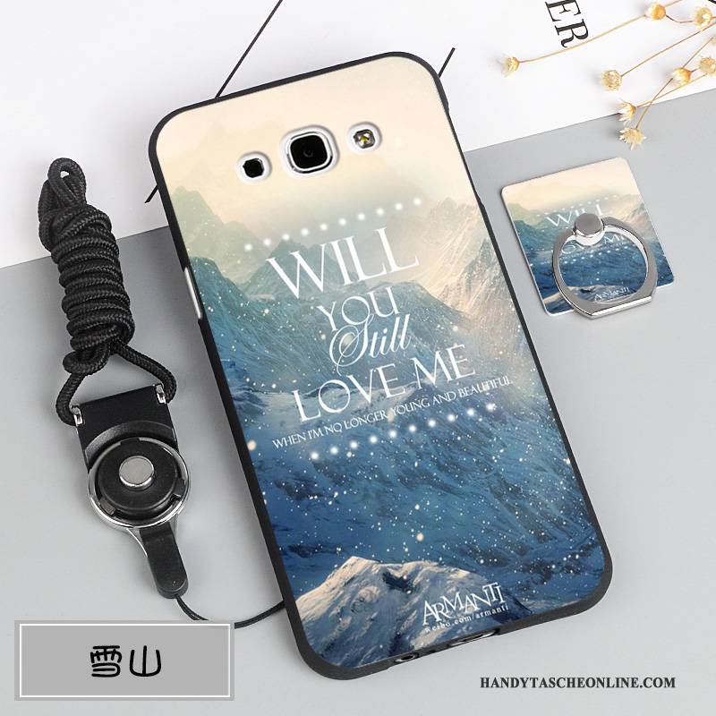 Hülle Samsung Galaxy A8 Weiche Trend Handyhüllen, Case Samsung Galaxy A8 Farbe Anti-sturz