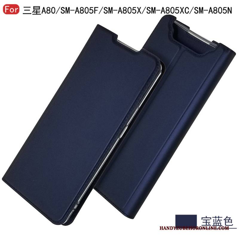 Hülle Samsung Galaxy A80 Folio Karte Magnetismus, Case Samsung Galaxy A80 Schutz Business Muster