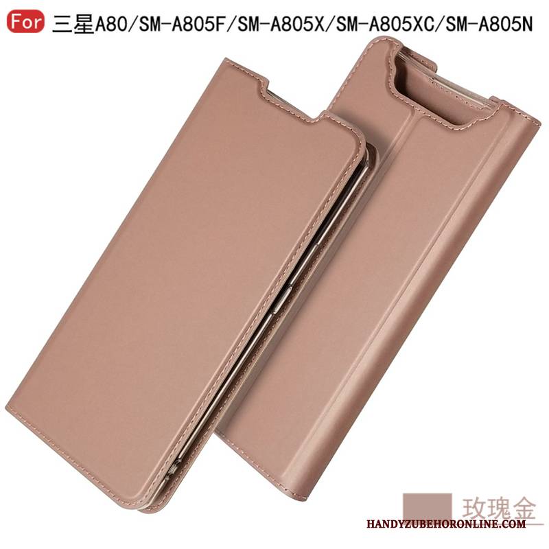 Hülle Samsung Galaxy A80 Folio Karte Magnetismus, Case Samsung Galaxy A80 Schutz Business Muster