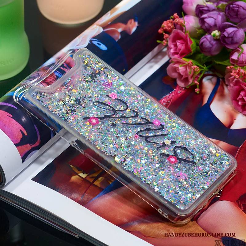 Hülle Samsung Galaxy A80 Mode Treibsand Lila, Case Samsung Galaxy A80 Taschen Handyhüllen Trend