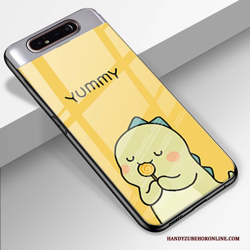 Hülle Samsung Galaxy A80 Schutz Anti-sturz Nette, Case Samsung Galaxy A80 Handyhüllen Grün