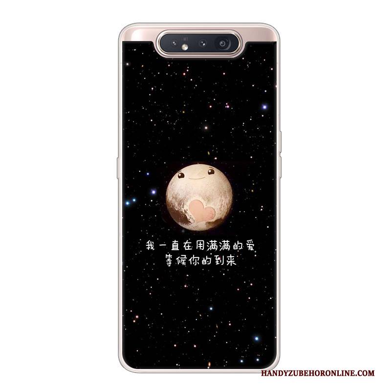 Hülle Samsung Galaxy A80 Schutz Trend Handyhüllen, Case Samsung Galaxy A80 Karikatur Anti-sturz Persönlichkeit